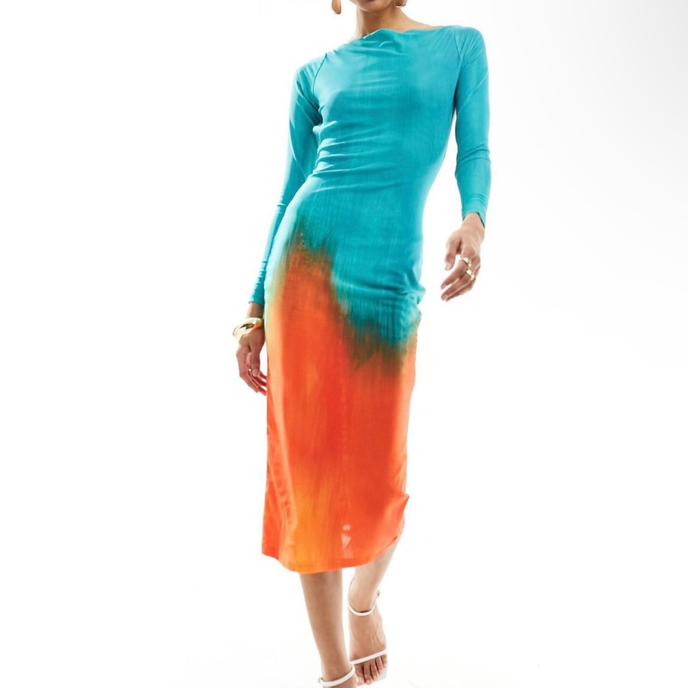 Farai London backless Dress